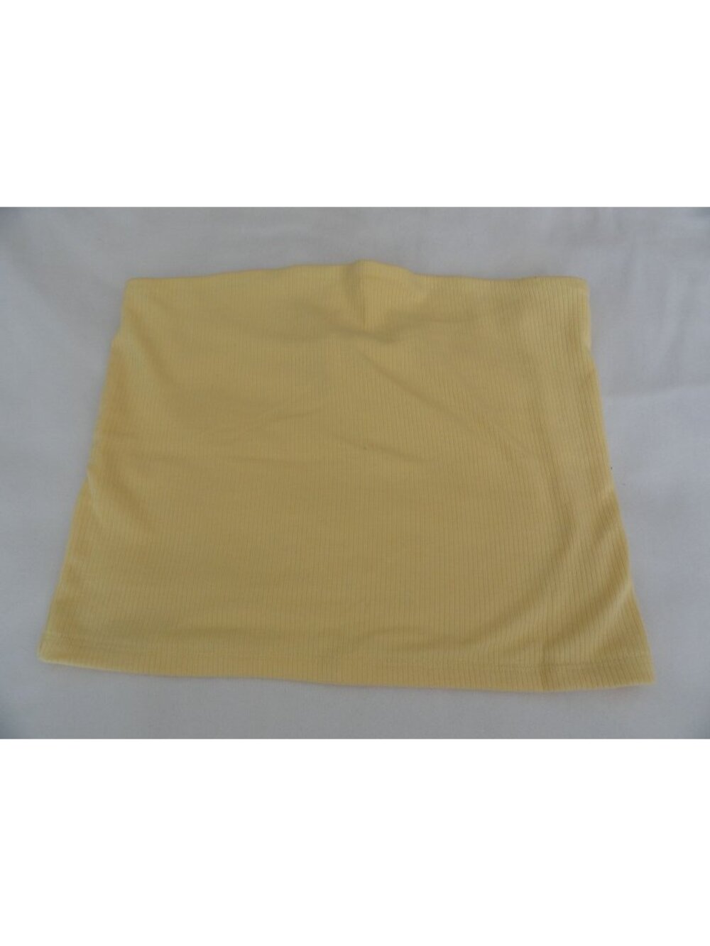 American Eagle Outfitters Light Yellow Ribbed Tube Top - Womens L